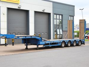 2015 FAYMONVILLE 4 AXLE EXTENDABLE 9FT WIDE LOADER - Image 3