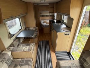 2009 Swift 6 Berth Fixed Bed Caravan For Sale - Image 3