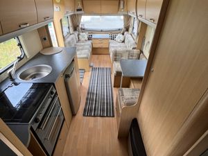 2009 Swift 6 Berth Fixed Bed Caravan For Sale - Image 2