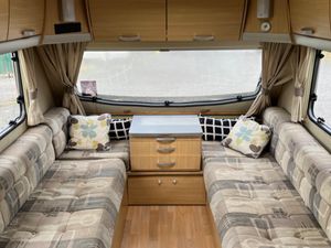 2009 Swift 6 Berth Fixed Bed Caravan For Sale - Image 4