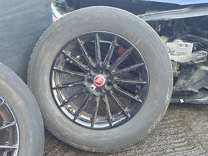 4 Genuine 18" Jaguar Alloys 5x108 - Image 2
