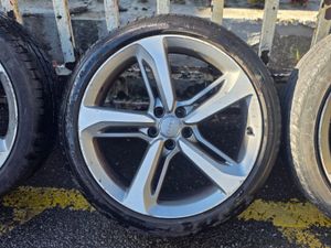 4 Genuine Audi 20" Alloys 5X112 - Image 3