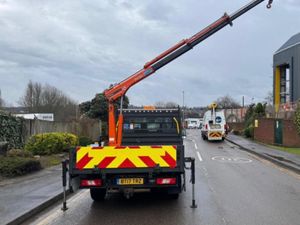 FORD TRANSIT Dropside 2.0 350 PH-180 CRANE - Image 3