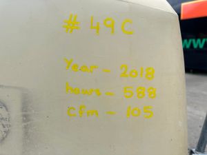 2018 DOOSAN 105 CFM ROAD AIR COMPRESSOR - Image 4