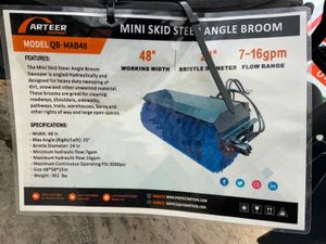UNUSED MINI SKID STEER ROAD BRUSH ...4218 - Image 4
