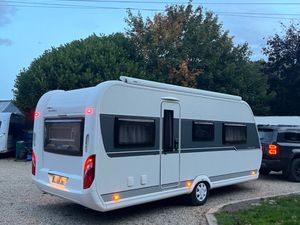 2020 Hobby 4 Berth Fixed Island Bed Caravan - Image 3