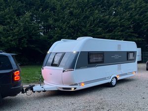 2020 Hobby 4 Berth Fixed Island Bed Caravan - Image 2
