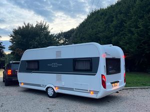2020 Hobby 4 Berth Fixed Island Bed Caravan - Image 4