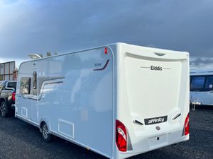 Elddis Affinity 4 Berth Fixed Island Bed Caravan - Image 4