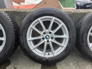Bmw alloys wheels with tyres - Image 3