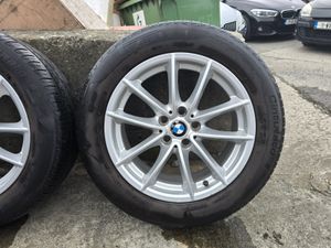 Bmw alloys wheels with tyres - Image 2