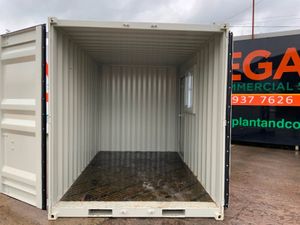 12ft x 8ft STEEL STORAGE SHIIPING CONTAINER...744 - Image 3