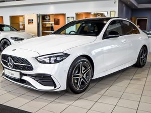 Mercedes-Benz C-Class C200d AMG Pan Roof Night Pa - Image 3