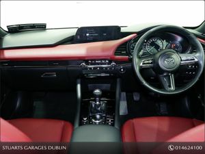 Mazda Mazda3 Sky-x Mhybrid GT Sport *BURGUNDY LEAT - Image 4