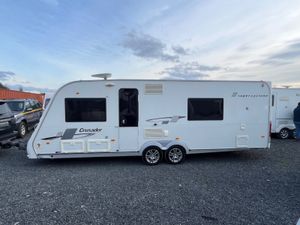 Elddis 4 Berth Twin Fixed Single Beds Caravan - Image 2