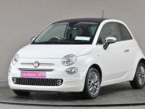 Fiat 500 1.2 Auto  brown Leather glass Roof - Image 3