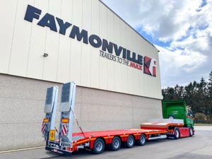 NEW MAX 4 AXLE LOW LOADER (Red) - Image 2