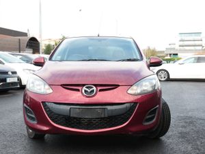 MAZDA DEMIO 2011 RED - Image 2