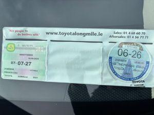 2021 TOYOTA COROLLA LUNA HYBRID NCT 1 OWNER - Image 2