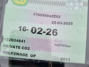 2013 VOLKSWAGEN UP! automatic 1.0L NCT'd €6,900 - Image 3