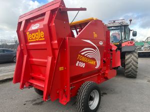 As New Teagle 8100 Silage Feeder & Straw Blower - Image 4