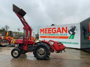 MASSEY FERGUSON MF35.....LOADER & TILLER. - Image 4