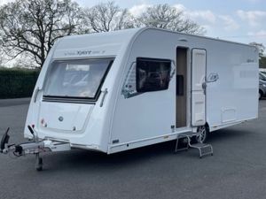 2018 Elddis 4 Berth Fixed Island Bed Caravan - Image 2