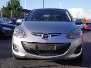 MAZDA DEMIO 2012 SILVER - Image 2