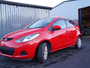 MAZDA DEMIO 2011 RED LOW MILLAGE - Image 3