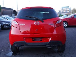 MAZDA DEMIO 2011 RED LOW MILLAGE - Image 4