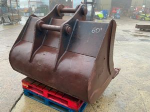 60"  MILLAR DIGGING BUCKET......80mm PIN.....356F - Image 4