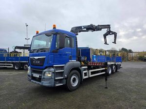 2016 MAN TGS 26.360 6X2 DROPSIDE 20ft Flat - Image 3