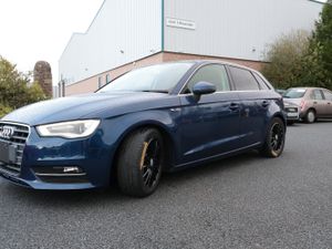 AUDI A3 2015 BLUE - Image 2