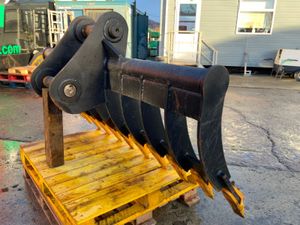 UNUSED 84" STONE / LAND RAKE.....80mm PINS...1582. - Image 3