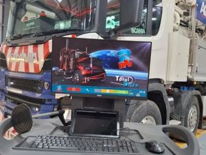 Rav HGV Truck Wheel Alignment 8CCD System Portable - Image 2