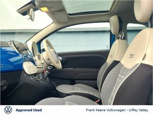 Fiat 500 MIRROR 1.2 69HP *ELECTRONICA BLUE* *NEW N - Image 4