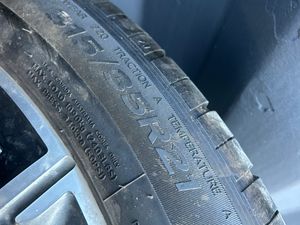 2020 bmw X5 rims tyres 21 inch M sport - Image 3