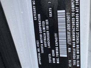 Toyota Land Cruiser 2018 prado 7 seater auto - Image 2