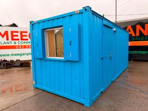 20 x 8 SITE OFFICE CABIN CONTAINER ....LIKE NEW - Image 4