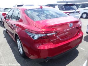 TOYOTA CAMRY HYBRID 2021 RED - Image 3