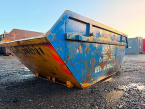 8 YARD YRD BUILDERS CHAIN LIFT SKIP ...81498 - Image 3