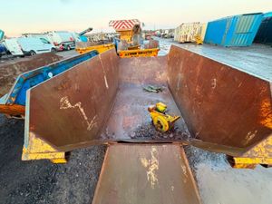 8 YARD YRD BUILDERS CHAIN LIFT SKIP ...81433 - Image 4