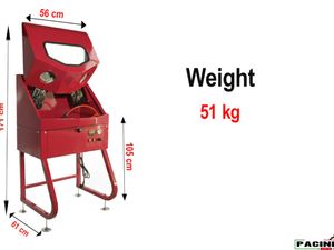 180L Parts Washer with Heating System- PC7700 - Image 3