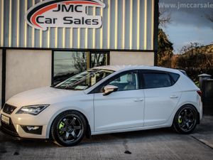 WHITE 2017 SEAT LEON FR - Image 2