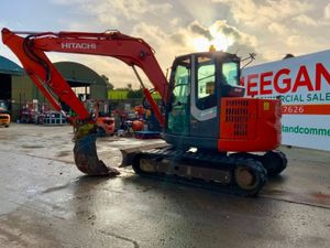 2009 HITACHI Zx85USB-3 ZERO TAIL.........1063 hrs. - Image 3