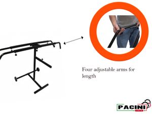 Adjustable Mobile Bumper Paint Stand - Image 4