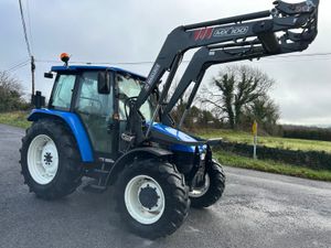 2001 New Holland TL100 with MX Loader - Image 3