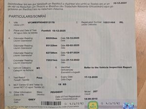 2010 PEUGEOT 207CC CONVERTIBLE new NCT 12/2026 - Image 2