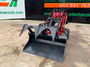 UNUSED MINI SKID STEER PEDESTRIAN LOADER. - Image 4