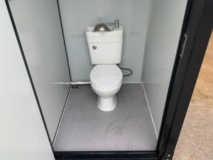 UNUSED DOUBLE SITE TOILET POD.....1132. - Image 4